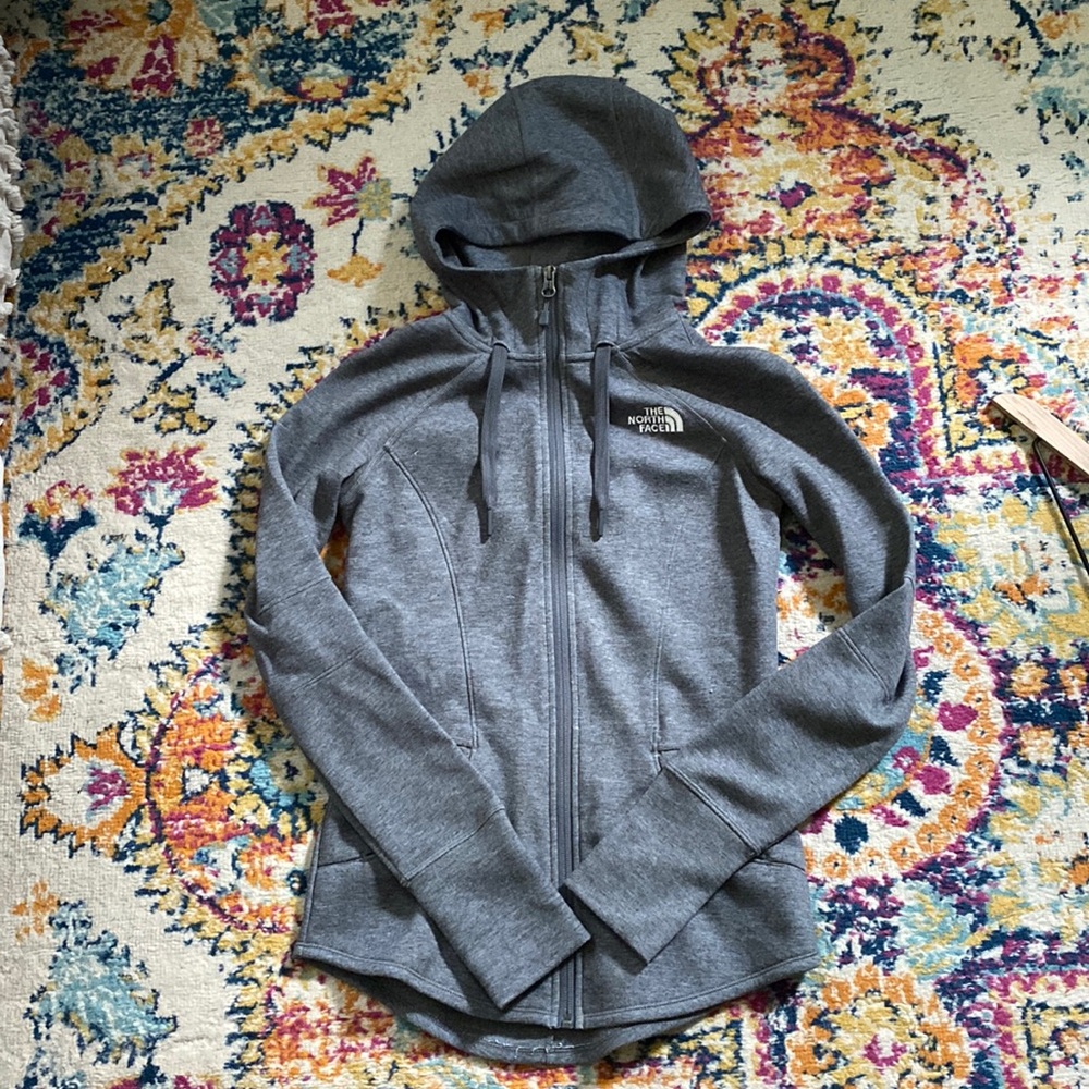 XS North Face Zip-Up Hoodie